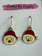 Load image into Gallery viewer, Santa Claus Charm Earrings
