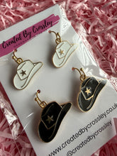 Load image into Gallery viewer, Cowboy Hat Earring Duo
