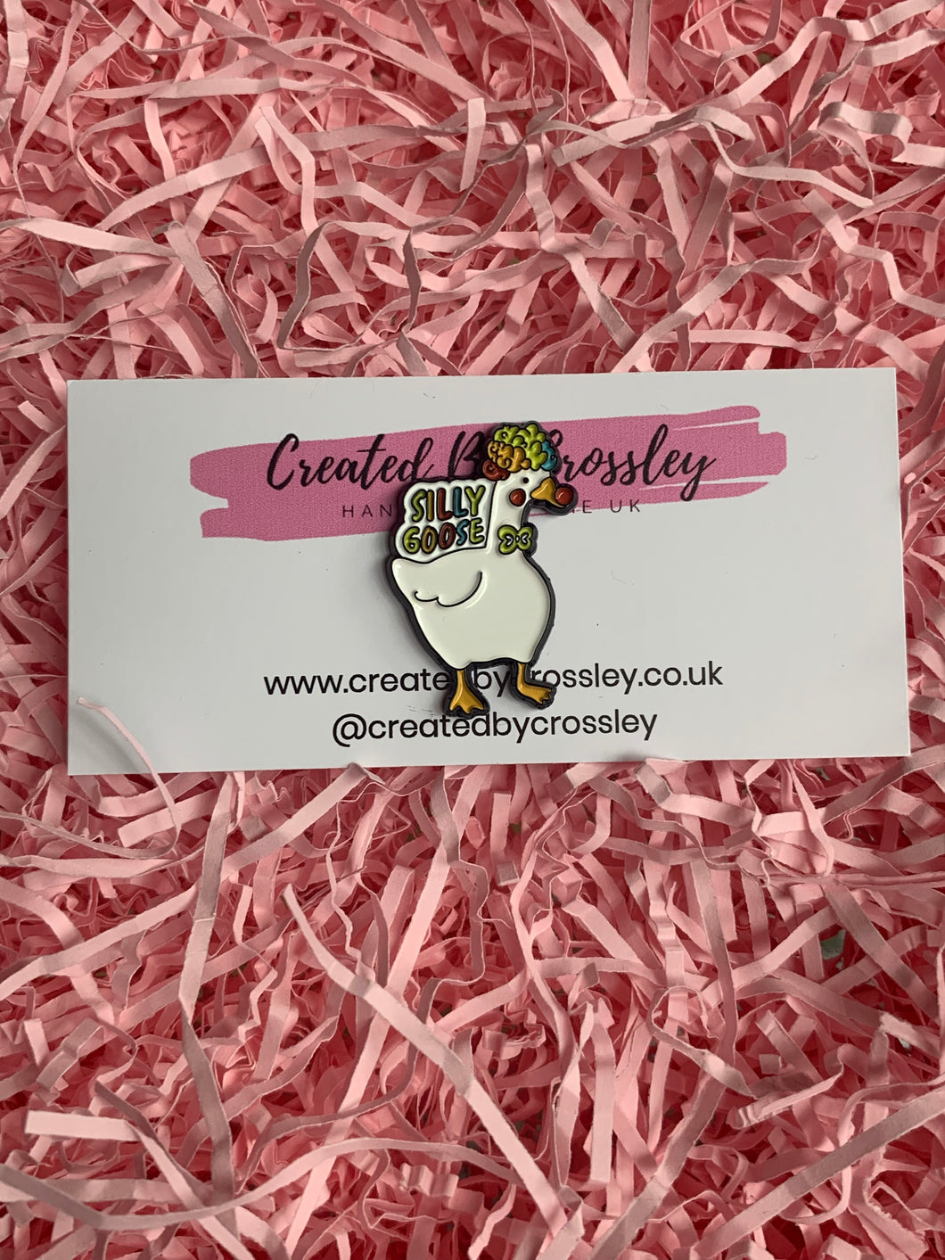 Silly Goose Pin Badge