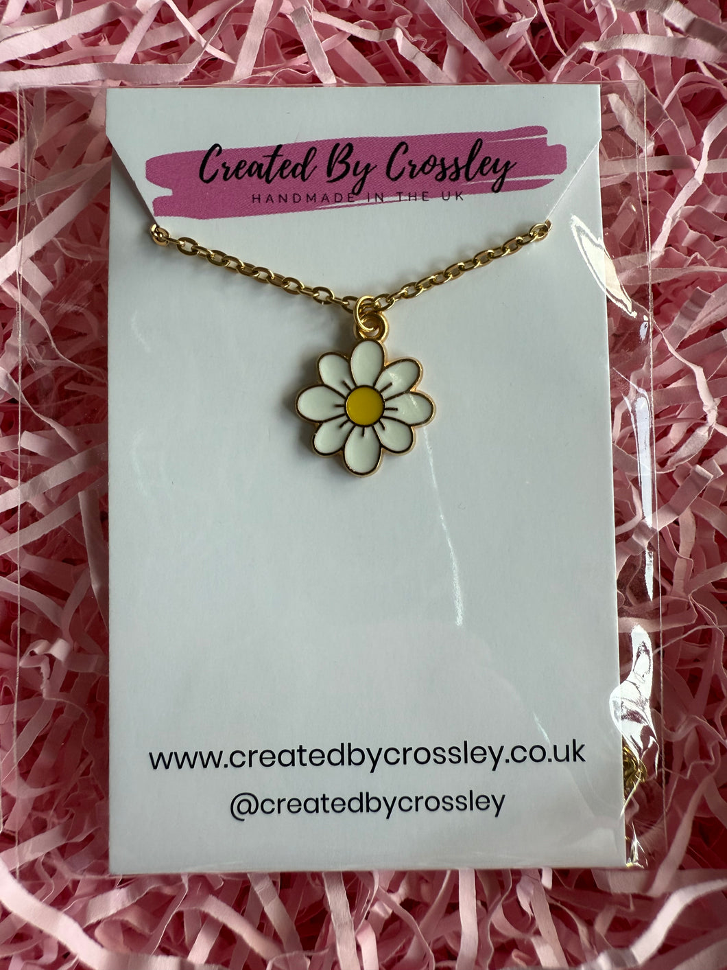 Daisy Charm Necklace
