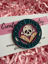 Load image into Gallery viewer, “Horror Addicts Book Club” Pin Badge
