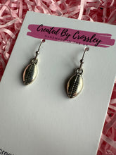 Load image into Gallery viewer, Rugby Ball Charm Earrings
