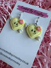 Load image into Gallery viewer, Valentines Smiley Heart Earrings
