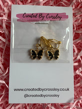 Load image into Gallery viewer, Mini Butterfly Clip On Earrings
