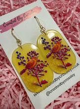 Load image into Gallery viewer, Large Bird Arch Charm Earrings
