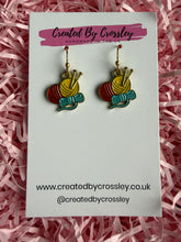 Load image into Gallery viewer, Knitting Wool Charm Earrings

