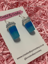 Load image into Gallery viewer, Two Tone Fruit Drink Charm Earrings
