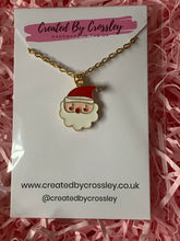 Load image into Gallery viewer, Santa Charm Necklace
