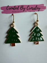 Load image into Gallery viewer, Tree Charm Earrings
