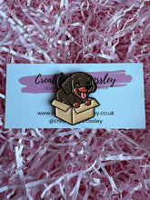 Load image into Gallery viewer, Dachshund Dog Pin Badge
