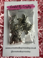 Load image into Gallery viewer, Highland Cow Clip On Earrings
