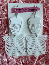 Load image into Gallery viewer, Large Skeleton Charm Earrings
