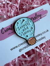 Load image into Gallery viewer, “Inspire and Create” Lightbulb Pin Badge
