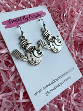Load image into Gallery viewer, Winter Snowman Charm Earrings
