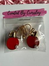 Load image into Gallery viewer, Table Tennis Clip On Earrings
