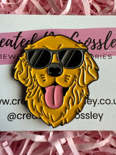 Load image into Gallery viewer, Cool Dog Pin Badge
