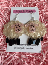 Load image into Gallery viewer, Sheep Charm Earrings
