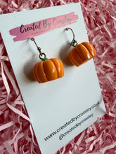 Load image into Gallery viewer, Pumpkin Charm Earrings
