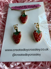 Load image into Gallery viewer, Strawberry Jewellery Set
