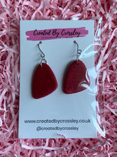 Load image into Gallery viewer, Simple Shimmer Clay Earrings
