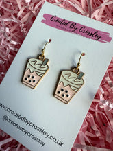 Load image into Gallery viewer, Bubble Tea Charm Earrings
