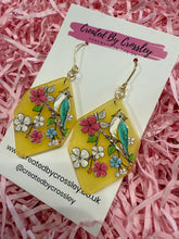 Load image into Gallery viewer, Large Bird Arch Charm Earrings
