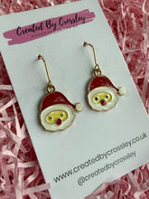 Load image into Gallery viewer, Santa Claus Charm Earrings
