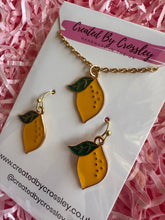 Load image into Gallery viewer, Lemon Jewellery Set
