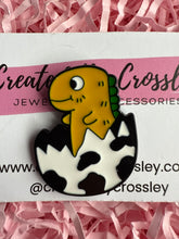 Load image into Gallery viewer, Baby Dinosaur Pin Badge
