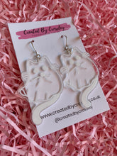 Load image into Gallery viewer, Ghost Cats Charm Earrings
