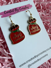 Load image into Gallery viewer, Christmas Charm Earrings
