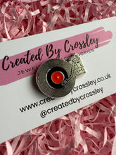 Load image into Gallery viewer, Record Player Pin Badge
