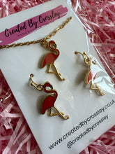 Load image into Gallery viewer, Flamingo Jewellery Set
