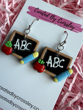 Load image into Gallery viewer, Teachers Board Charm Earrings
