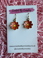 Load image into Gallery viewer, Flower Charm Earrings
