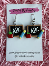 Load image into Gallery viewer, Teachers Board Charm Earrings
