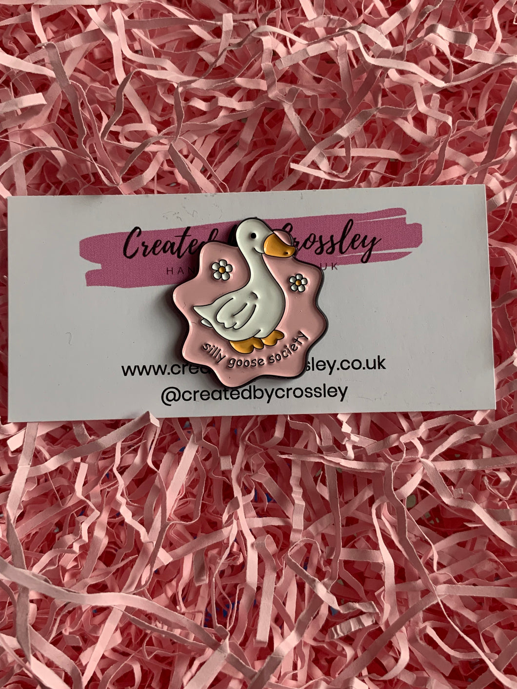 Silly Goose Pin Badge