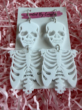 Load image into Gallery viewer, Large Skeleton Charm Earrings
