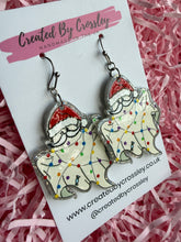 Load image into Gallery viewer, Festive Ghost Charm Earrings
