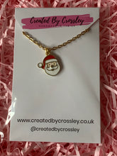 Load image into Gallery viewer, Santa Charm Necklace
