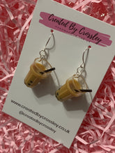 Load image into Gallery viewer, Bubble Tea Charm Earrings
