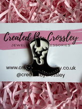 Load image into Gallery viewer, Cowboy Boot Pin Badge
