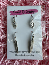 Load image into Gallery viewer, Dreamcatcher Earring Duo
