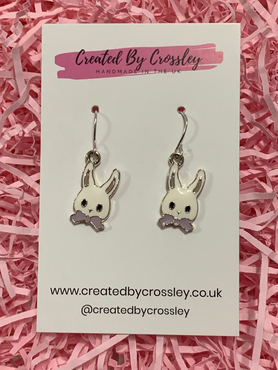 Bunny Rabbit Charm Earrings