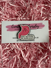 Load image into Gallery viewer, “Don’t Talk To Me, My Tummy Hurts” Pin Badge

