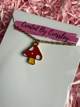 Load image into Gallery viewer, Mushroom Charm Necklace
