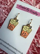 Load image into Gallery viewer, Bubble Tea Charm Earrings
