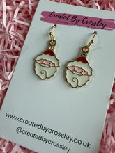 Load image into Gallery viewer, Santa Claus Charm Earrings
