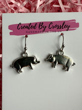 Load image into Gallery viewer, Pig Charm Earrings
