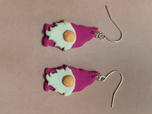 Load image into Gallery viewer, Pink Gonk Clay Earrings
